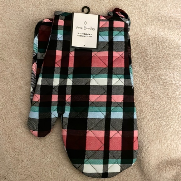 Vera Bradley Pot Holder & Oven Mitt Set NWT - Picture 2 of 5